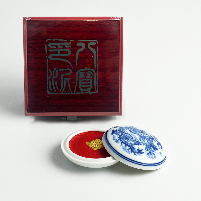 30克箭竹朱砂印泥