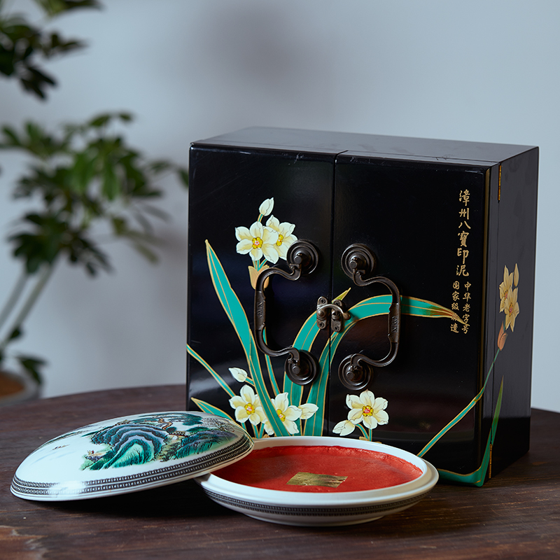 300克特级贡品朱磦印泥